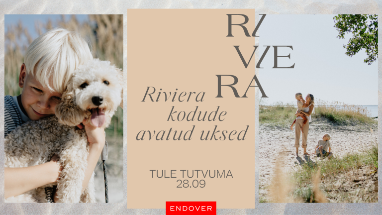 Riviera kodude avatud uksed 28. septembril